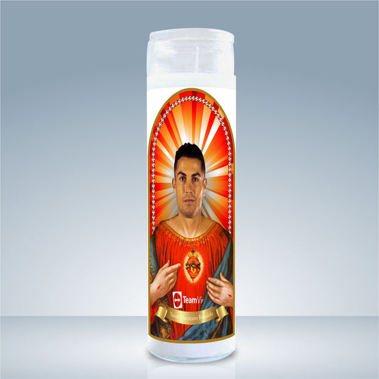 Celebrity Prayer Candle Cristiano Ronaldo