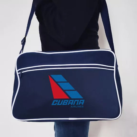 Airline Originals. Cubana Messenger Cabin and Travel Bag for Men. Free Delivery