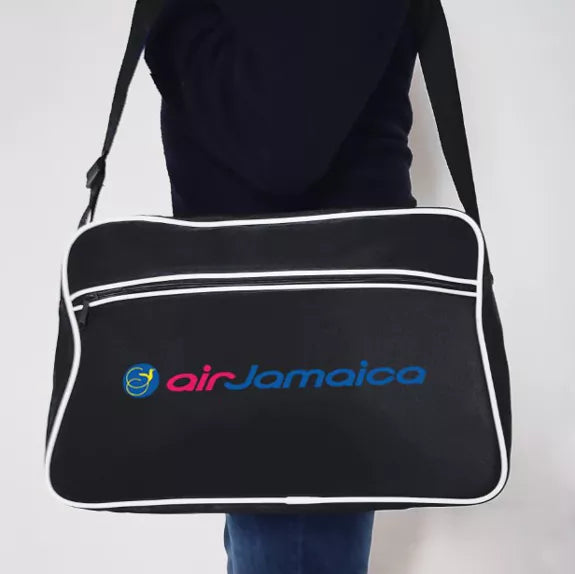 Airline Originals. Air Jamaica Messenger Cabin and Travel Bag for Men.