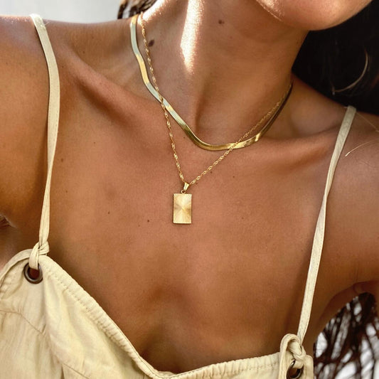 Gold Plated 30A Waterproof Necklace. By ALCO Jewelry. Free Delivery