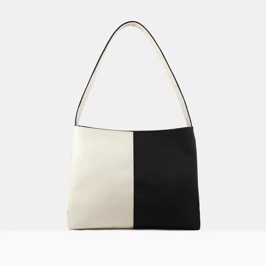Reliee Bags. Bianca Vegan Leather Black & White Handbag. Free Delivery