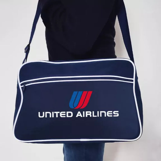 Airline Originals. United Airlines Messenger Cabin and Travel Bag for Men. Free Delivery