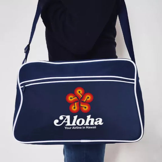 Airline Originals. Hawaii ALOHA Messenger Cabin and Travel Bag for Men. Free Delivery