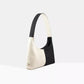 Reliee Bags. Bea Vegan Leather Black & White Handbag. Free Delivery