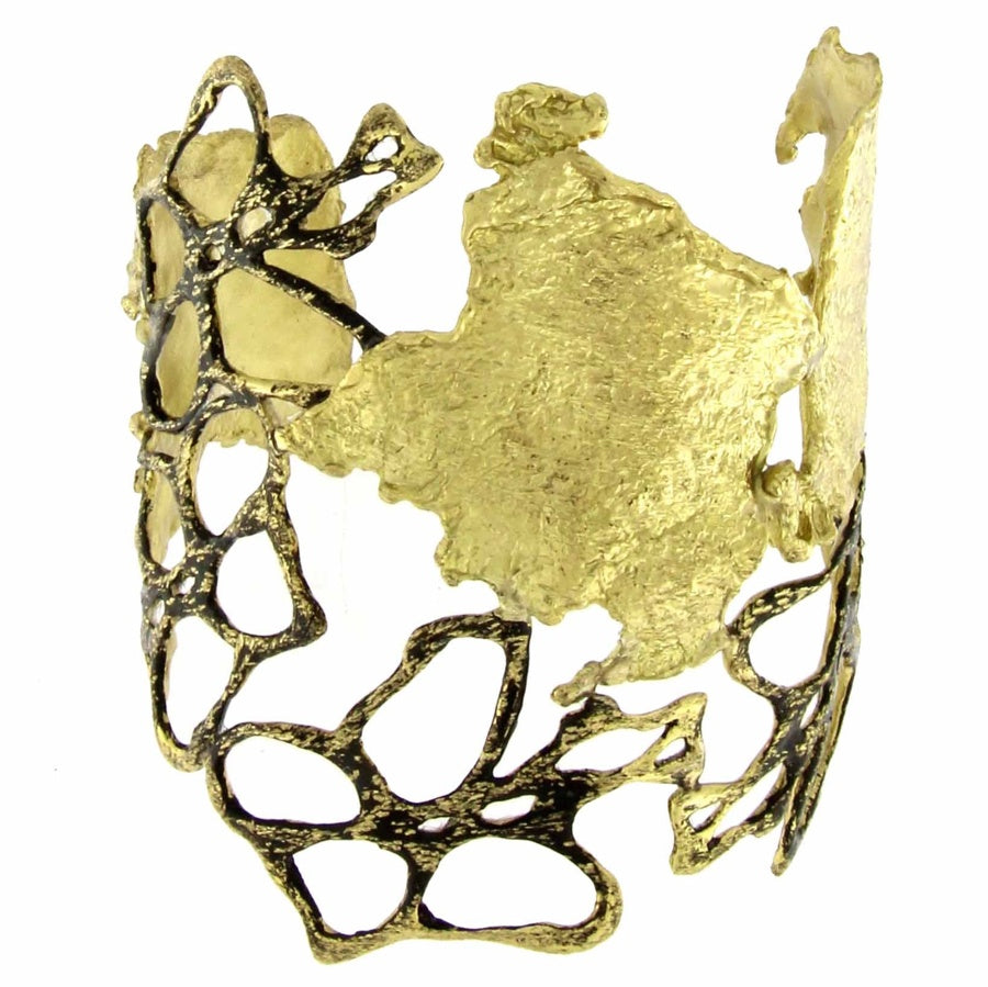 Kalliope. Women's Ancient Greek Jewelry. Flume Bronze Bracelet.