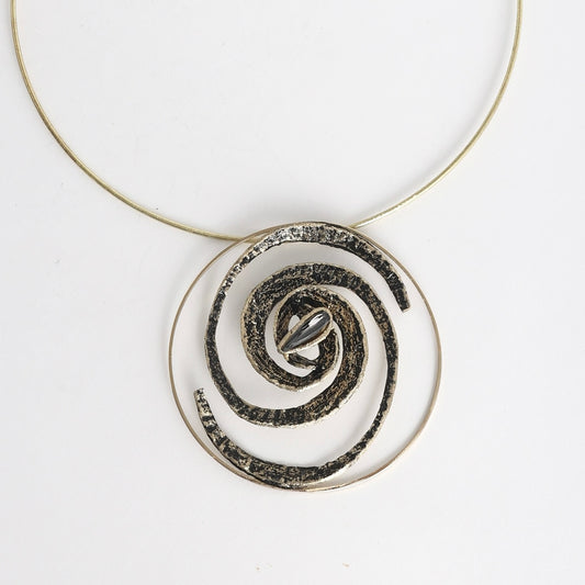 Kalliope. Women's Ancient Greek Jewelry. Galactica Bronze Necklace . Free Delivery.