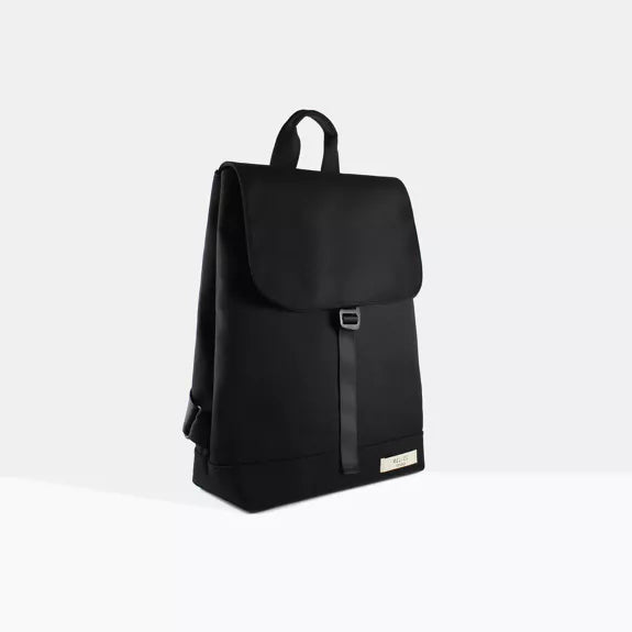 Reliee Bags. Mel Classic Vegan Leather Black Backpack