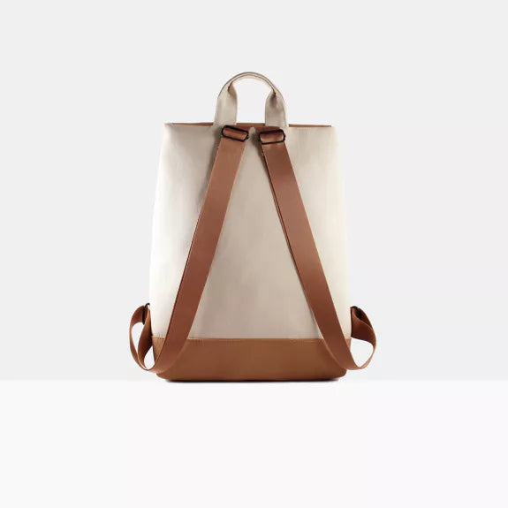 Mel Vegan Leather Tan Backpack. Best Selling Spanish Brand, Reliee. Free Delivery