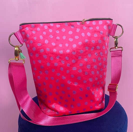 Chloe Croft. Pink Spot Luxury. Vegan Bag. Free Delivery.