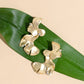 Best Selling USA Brand. Rare Matters. Foliage Statement Earrings. Sustainable Jewelry.