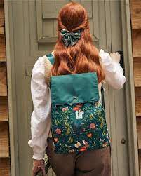 Fable England. Into the Woods. Catherine Rowe Green Backpack. Free Delivery.