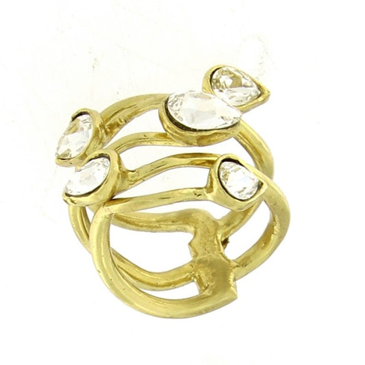 Kalliope. Women's Ancient Greek Jewelry. Twinkle Bronze Ring. Free Delivery.