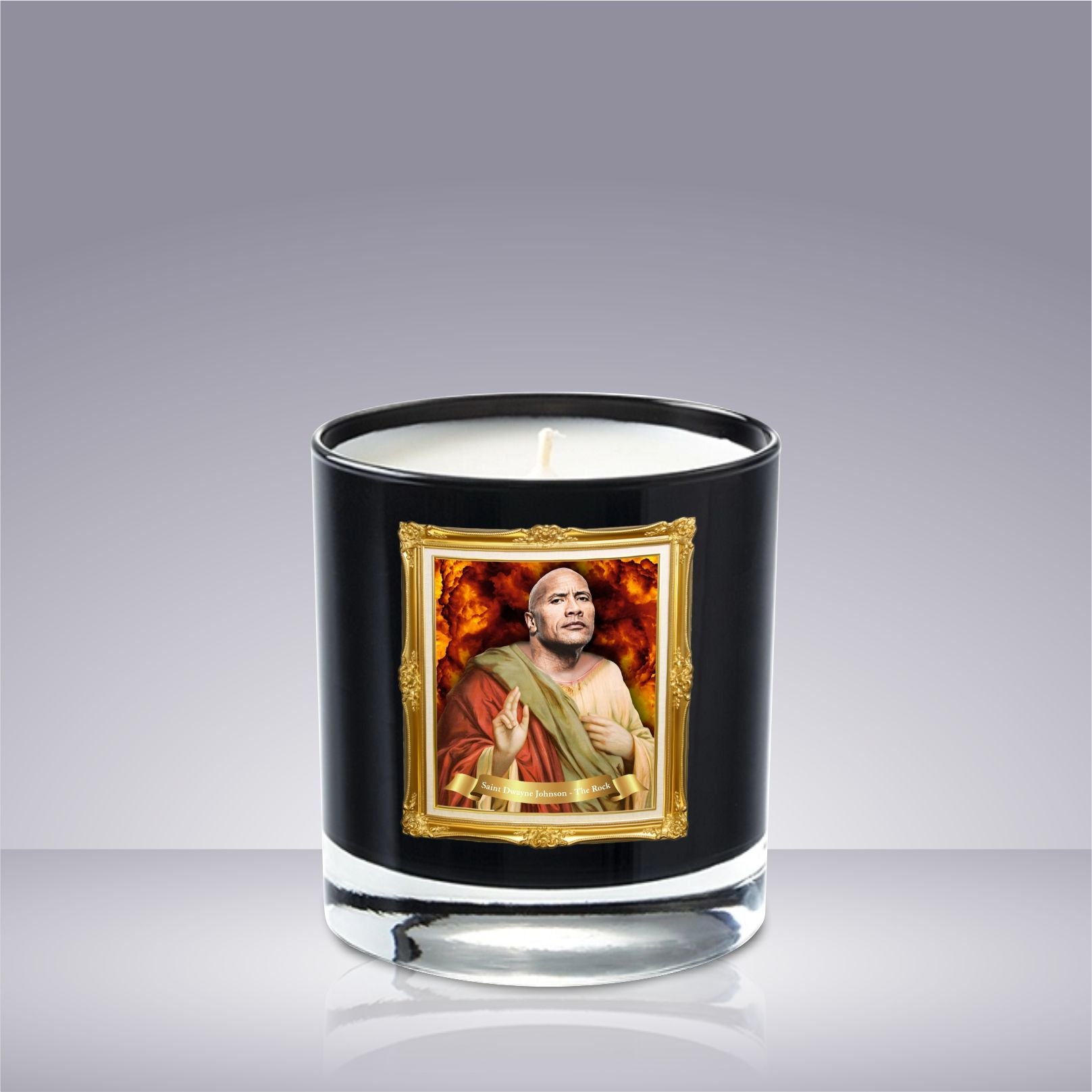 The Rock Novelty Celebrity Scented Prayer Candle