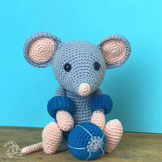 HardiCraft - DIY Crochet Kit - Eddy Mouse