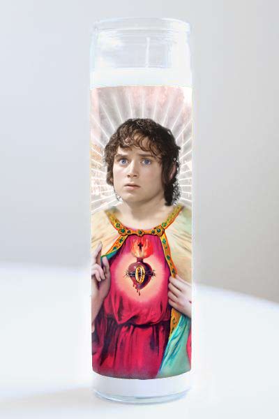Celebrity Prayer Candle Frodo Baggins