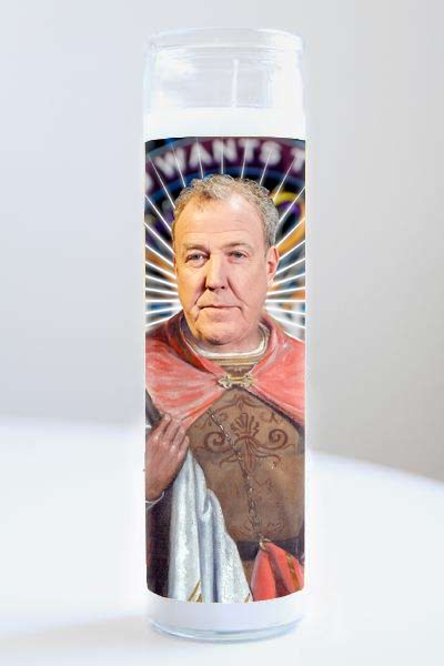 Celebrity Prayer Candle Jeremy Clarkson