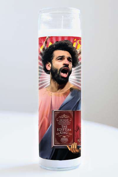 Celebrity Prayer Candle Mohamed Salah