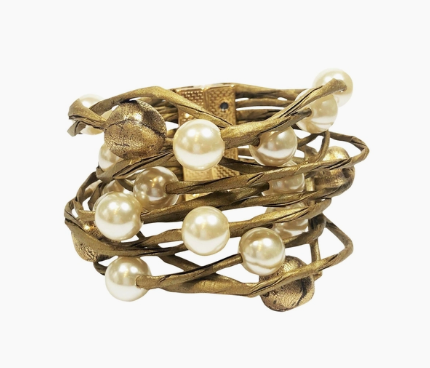 Marilia Capisani Pearls and Paper Sustainable Bracelet