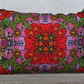 Nuvula - Red Floral Velvet Pillow Case