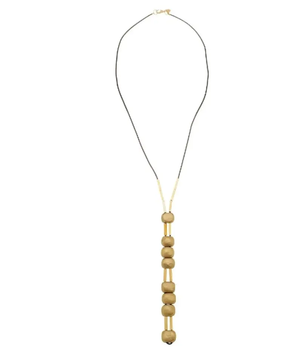 MARILIA CAPISANI - Mini Cubes Long Necklace - Gold