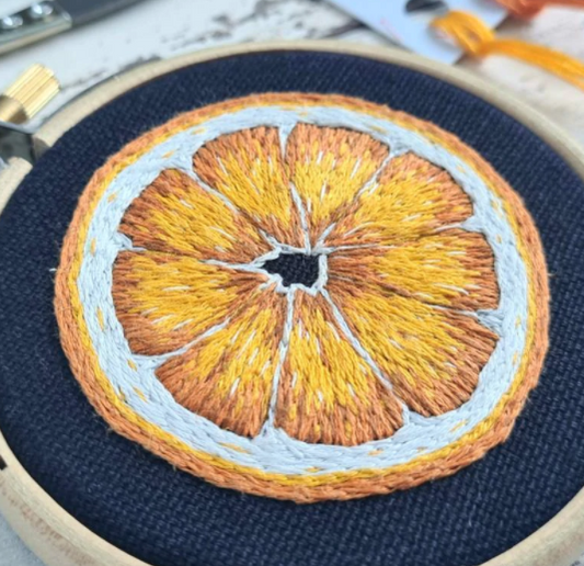 Parafelle - Orange Needle Painting Kit - Navy