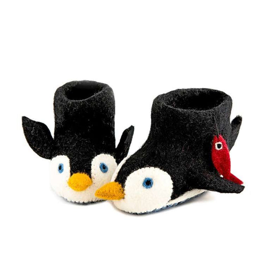 Sew Heart Felt Penguin Slippers (Kids)