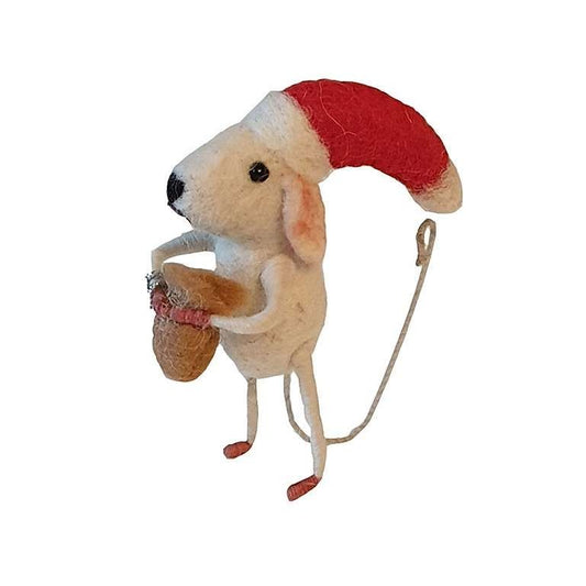 Santa Felt Mouse by Sew Heart Felt