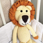BebeMoss Plush Toys - Leo the Lion - Yellow