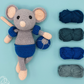 HardiCraft - DIY Crochet Kit - Eddy Mouse