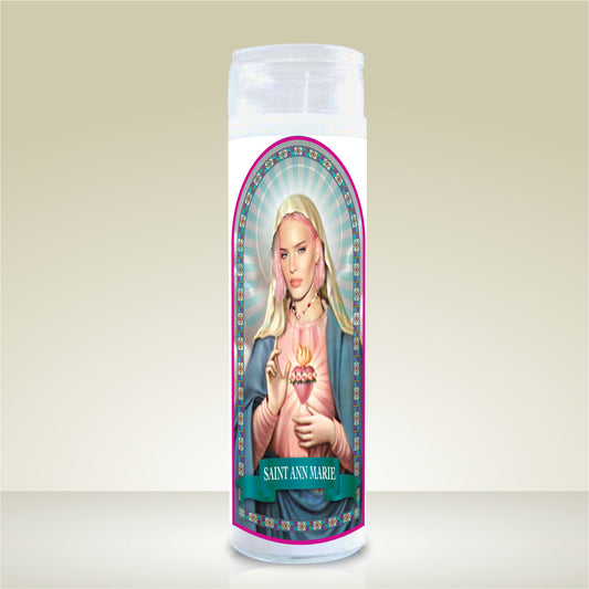 Celebrity Prayer Candle. Anne Marie. Free Delivery.